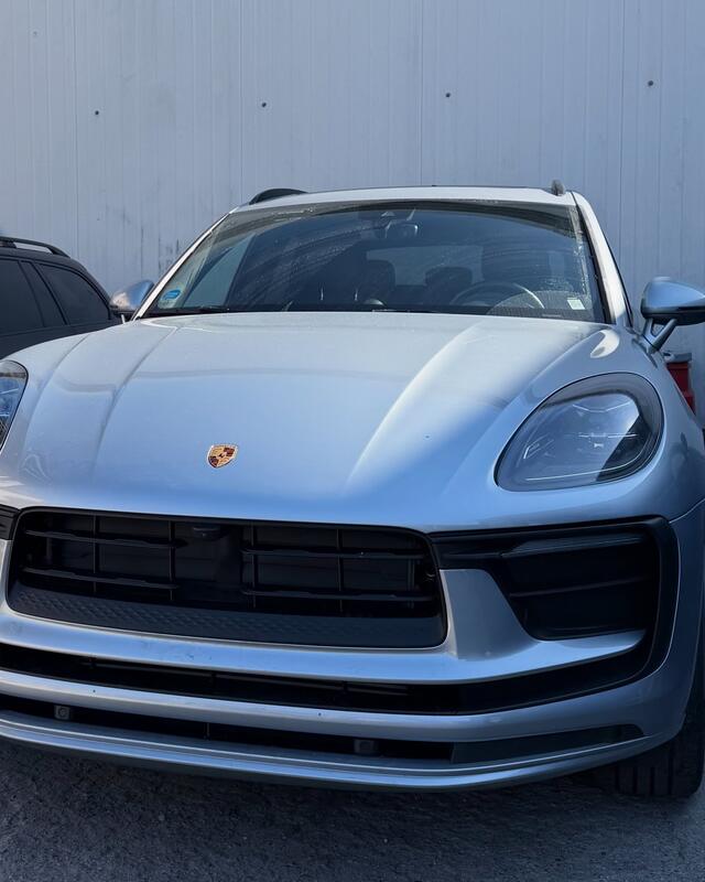 Тот же Porsche Macan после ремонта передней части